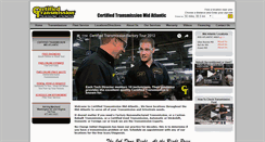 Desktop Screenshot of certifiedtransmissionmidatlantic.com
